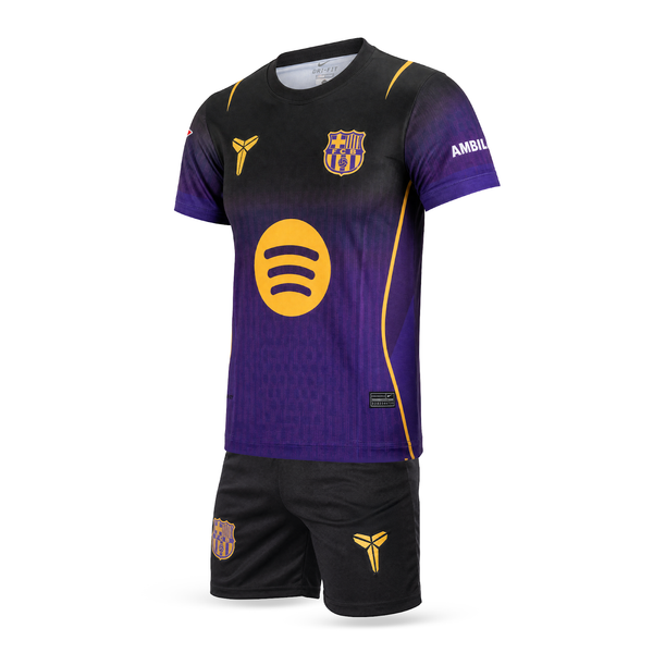 Barcelona Echipament De Fotbal Pentru Copii, Yamal. 26/27 Special Purple Edition, Mov