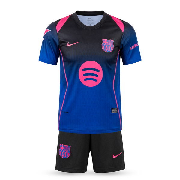 Barcelona Echipament De Fotbal Pentru Copii, Yamal. 26/27 Special Blue Edition, Albastru