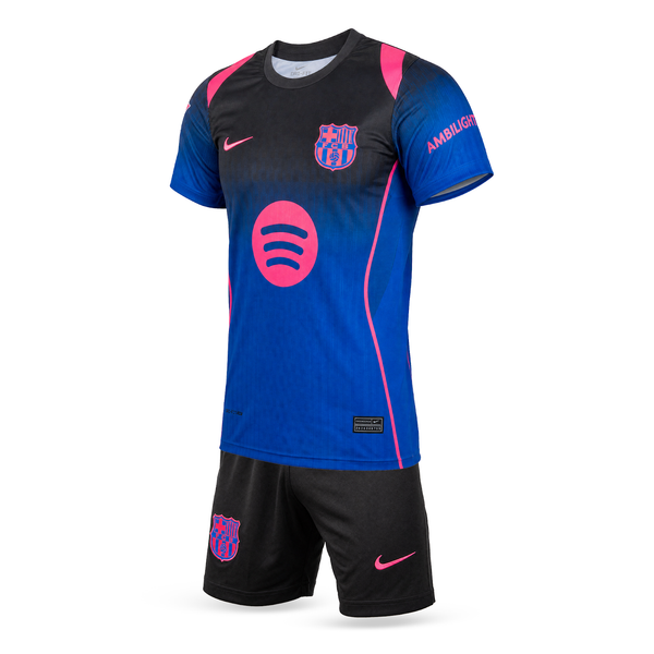 Barcelona Echipament De Fotbal Pentru Copii, Yamal. 26/27 Special Blue Edition, Albastru