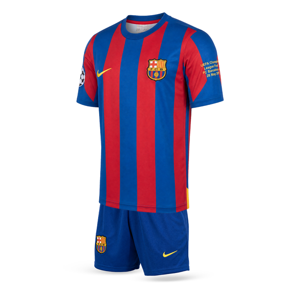 FC Barcelona Copii Echipament De Fotbal Clasic, Ronaldinho. 04/05