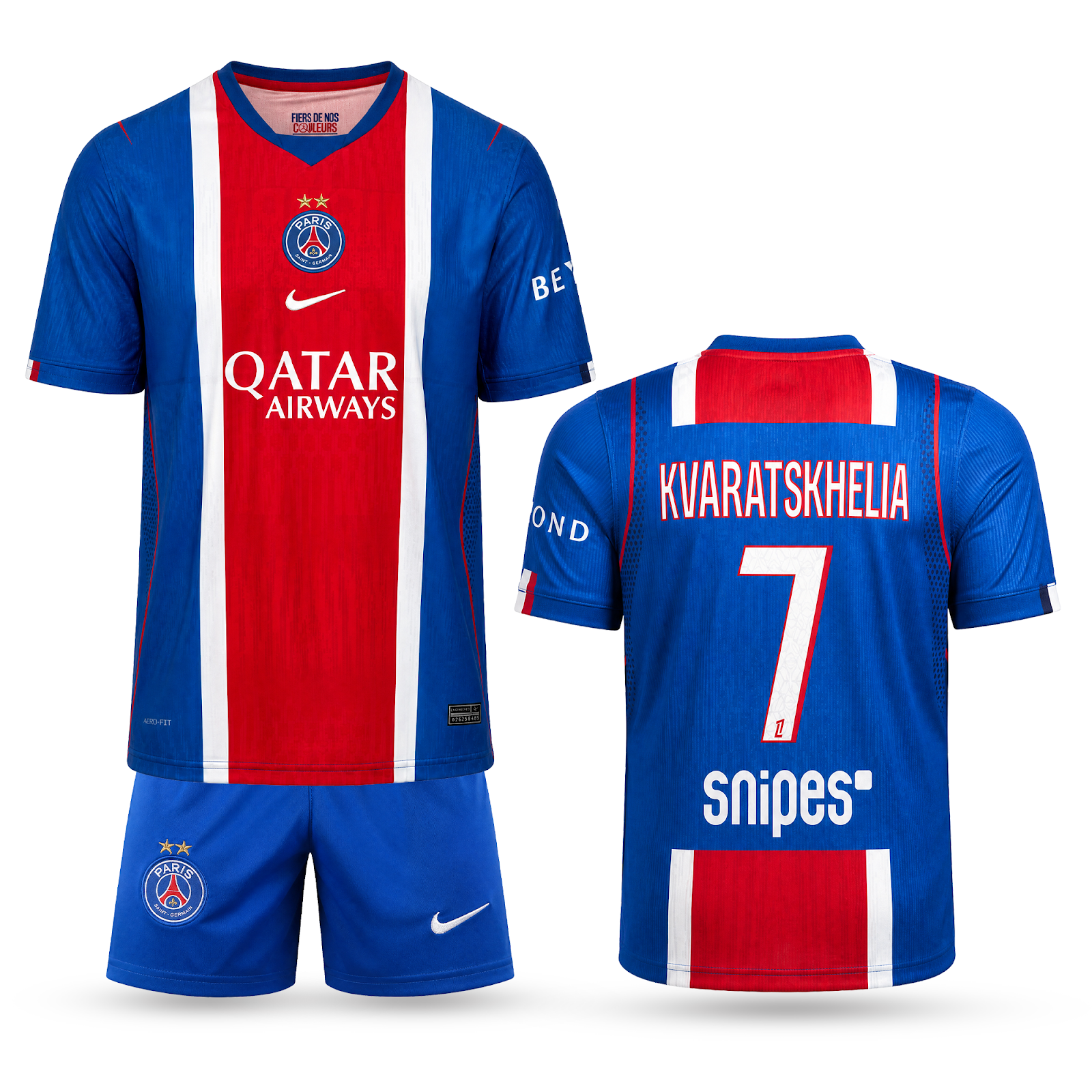 PSG Echipament De Fotbal Pentru Copii, Kvaratskhelia. 26/27