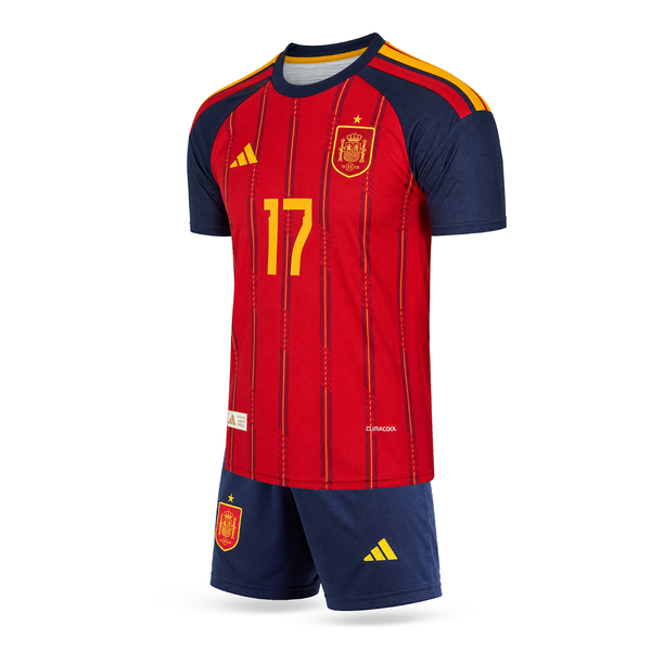 Spania Echipament De Fotbal Pentru Copii, Williams. World Cup 2026