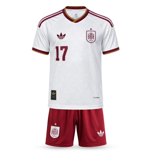 Spania Copii Echipament De Fotbal Deplasare, Williams. World Cup 2026