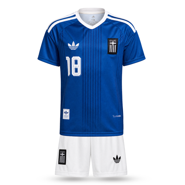 Grecia Echipament De Fotbal Pentru Copii, Konstantelias