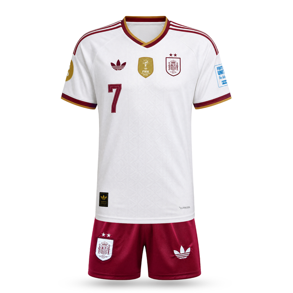 Spania Copii Echipament De Fotbal Deplasare, Ferran. World Cup 2026