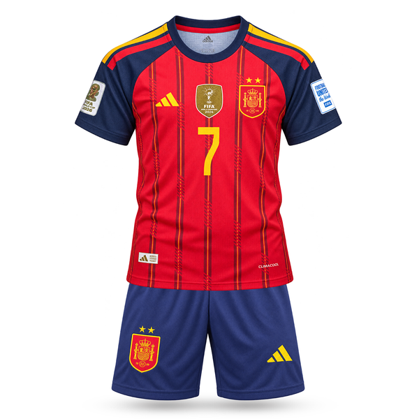 Spania Echipament De Fotbal Pentru Copii, Ferran. World Cup 2026