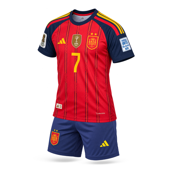 Spania Echipament De Fotbal Pentru Copii, Ferran. World Cup 2026