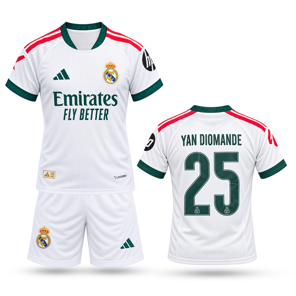 Real Madrid Echipament De Fotbal Copii, Diomande. 26/27