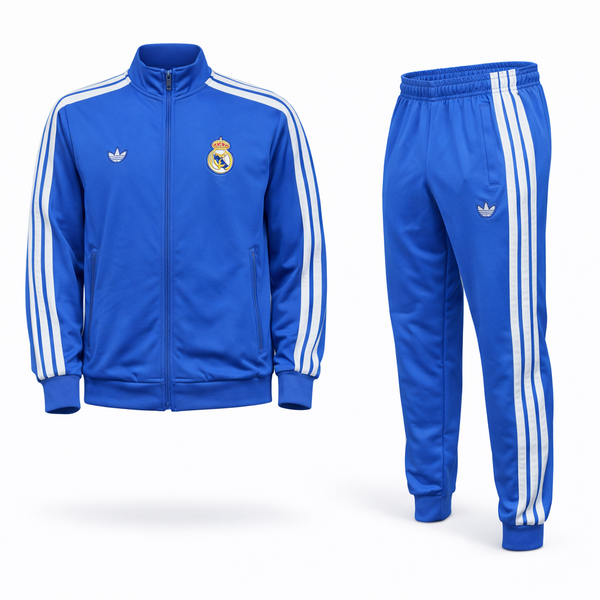 Real Madrid Echipament Sport Pentru Copii. 25/26, Albastru