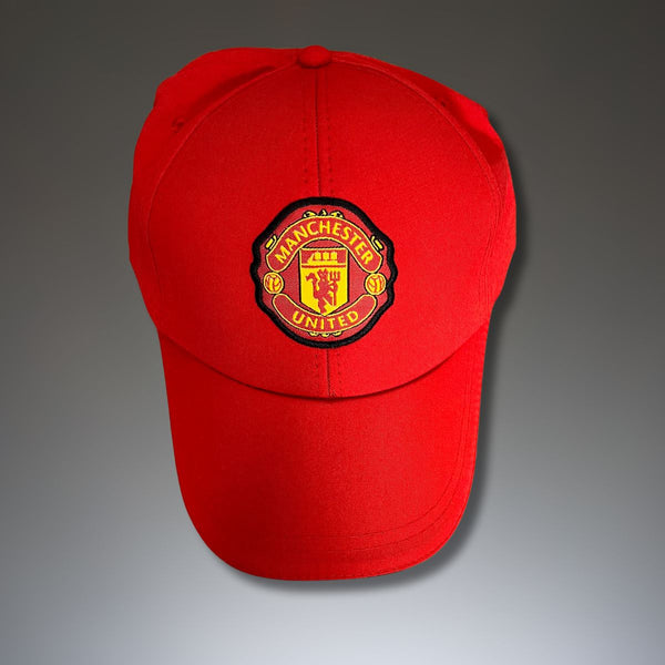 Șapcă cu emblema Manchester United, Roșu