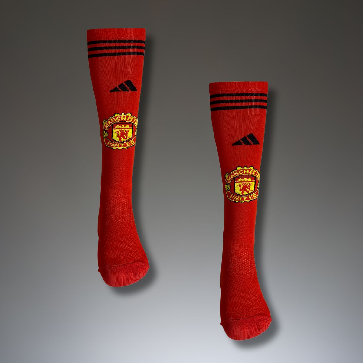 Șosete de fotbal Manchester United, roșu
