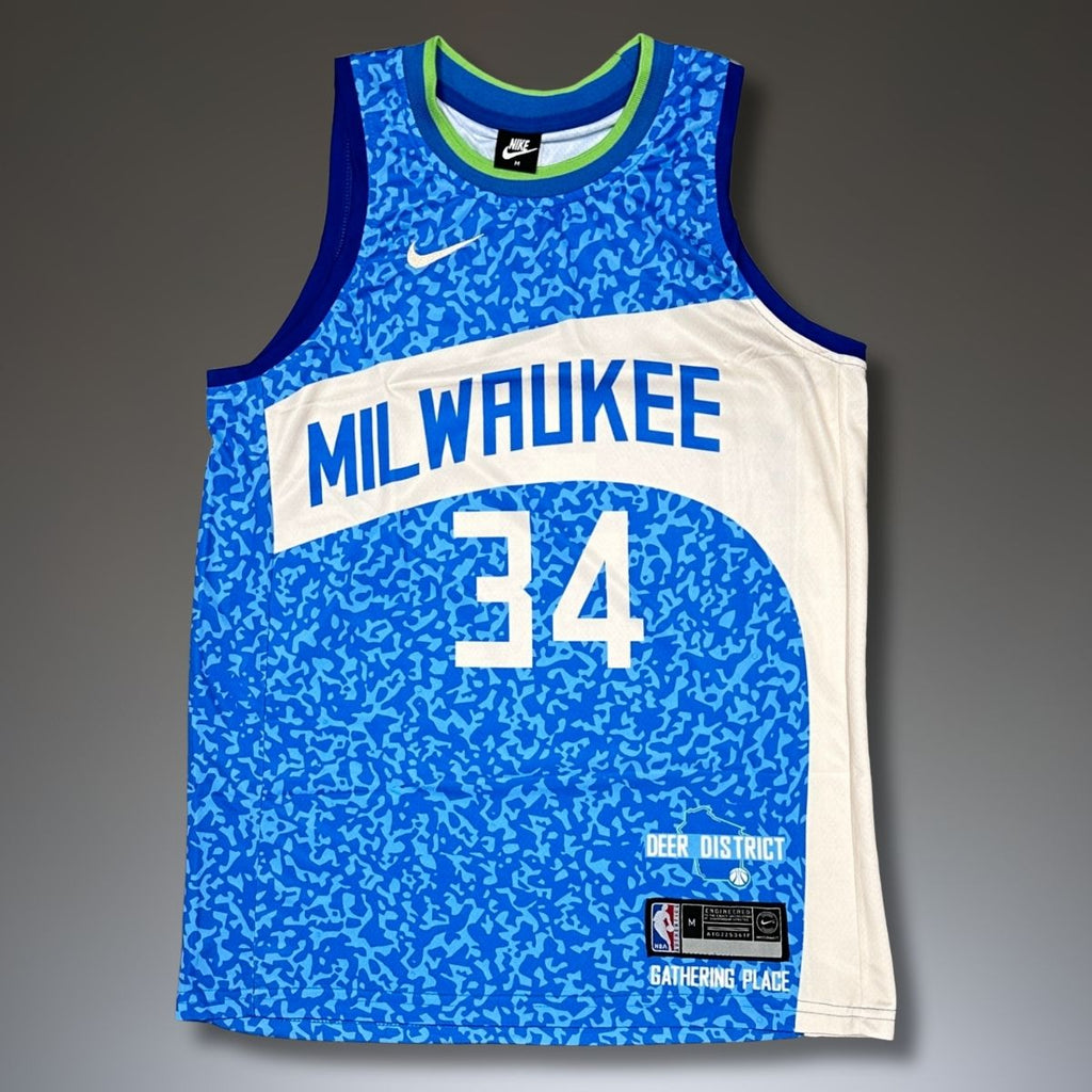 Tricou de baschet, bărbați, Milwaukee Bucks, Antetokounmpo