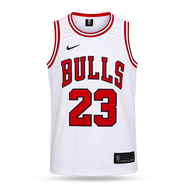 Tricou de baschet, bărbați, Chicago Bulls, Jordan, alb