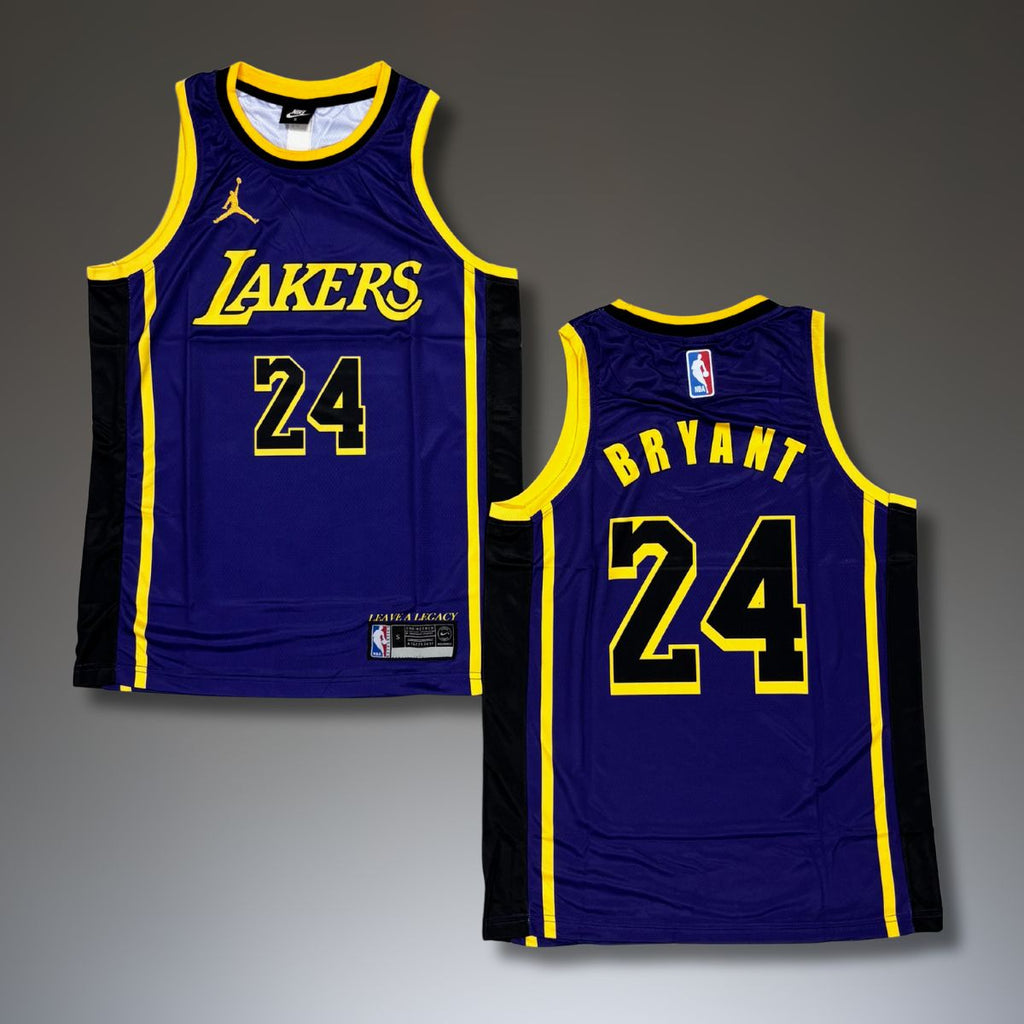 Tricou de baschet, bărbați, violet, Los Angeles Lakers, Bryant