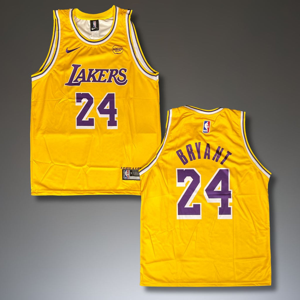 Tricou de baschet, bărbați, galben, Los Angeles Lakers, Bryant