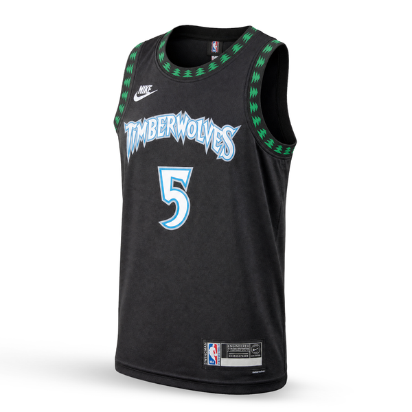 Minnesota Timberwolves Tricou Retro De Baschet Pentru Bărbați, Edwards. Retro Hardwood Classics, Albastru Închis
