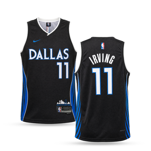 Dallas Mavericks Tricou De Baschet Bărbătesc, Irving. Negru