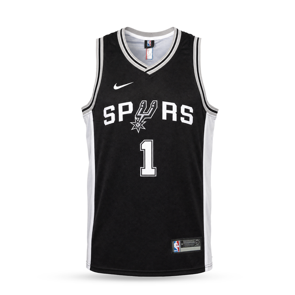 San Antonio Spurs Tricou De Baschet Pentru Bărbați, Wembanyama. Negru