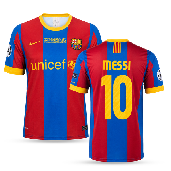 Tricou de fotbal, bărbați, Barcelona, Messi. CL final 2011