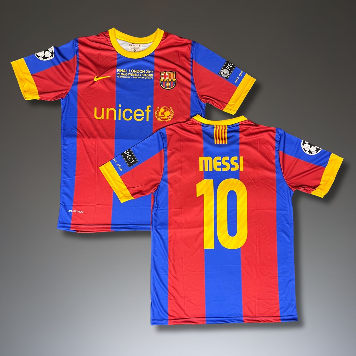 FC Barcelona Messi ユニフォーム Tricou de fotbal, bărbați, Barcelona, ​​​​Messi. CL final 2011