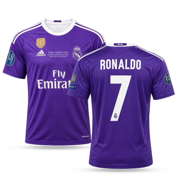 Tricou de fotbal, bărbați, Real Madrid, Ronaldo. Finala CL 2017