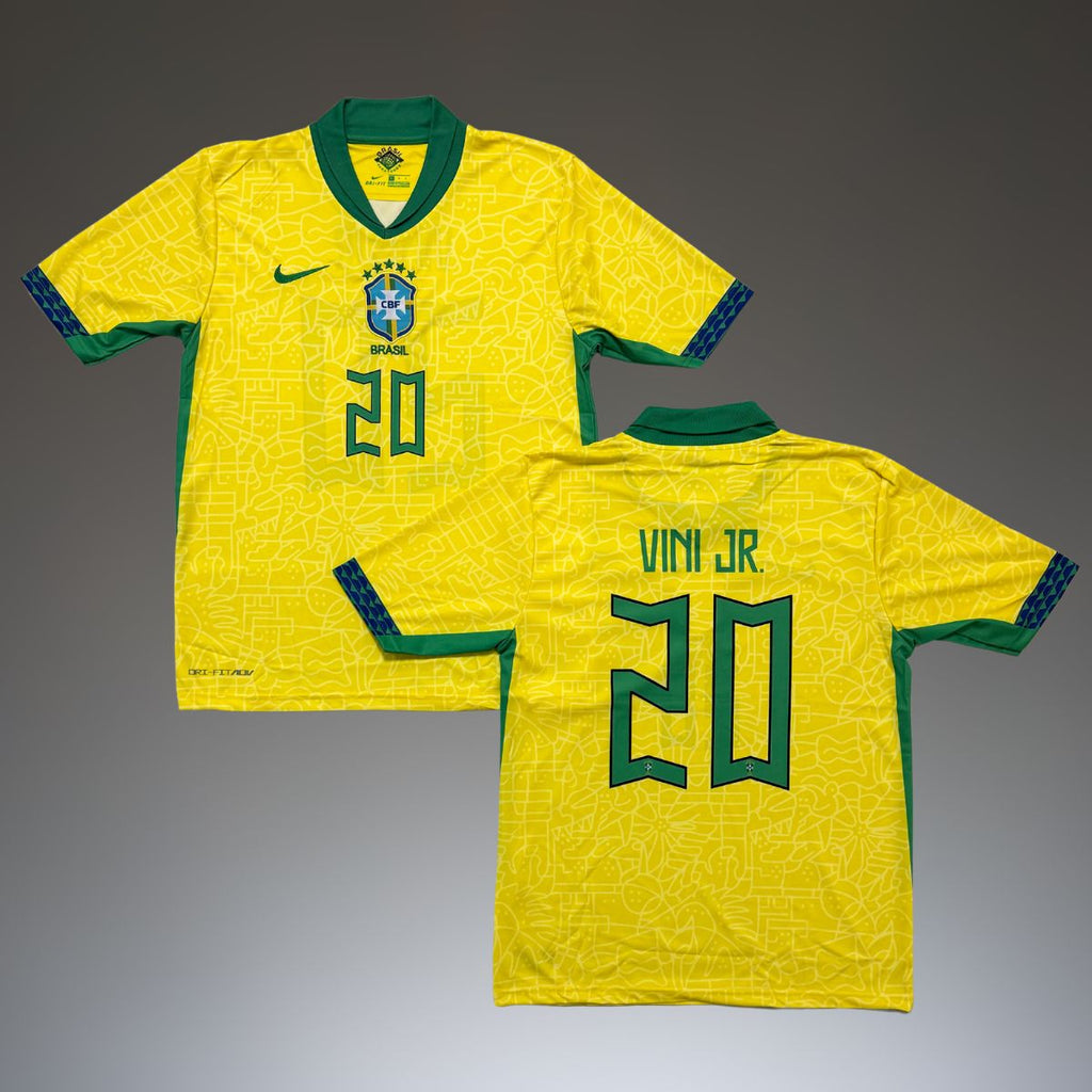 Tricou de fotbal, bărbați, Brazilia, Vini Jr, 2024