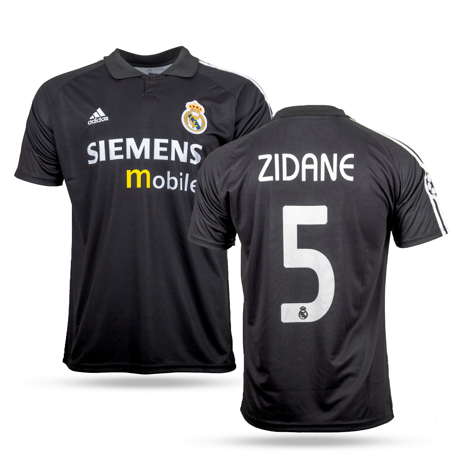 Tricou de fotbal, bărbați, Real Madrid, Zidane, Clasic 2003