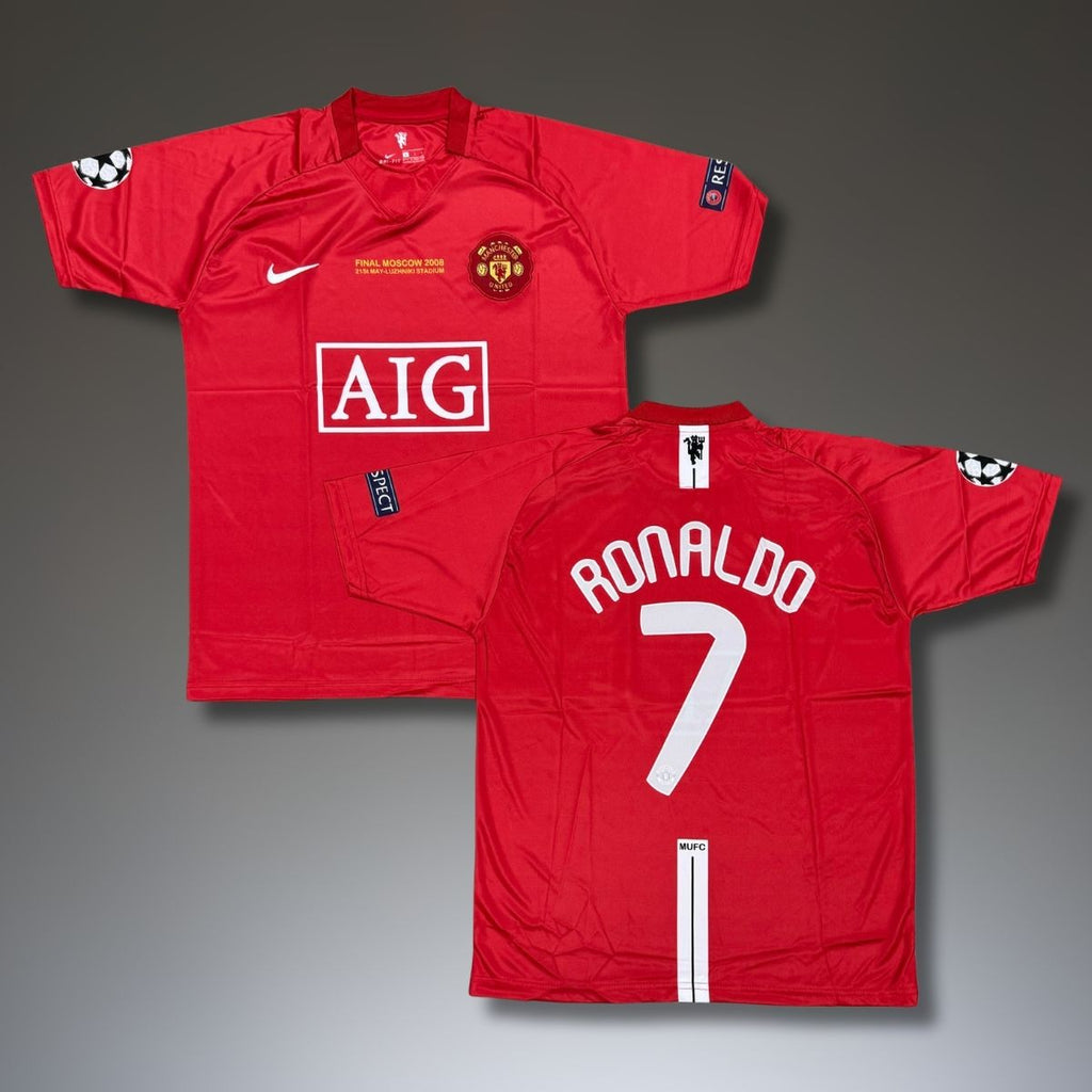 Tricou de fotbal, bărbați, Manchester United, Ronaldo. CL finale 2008