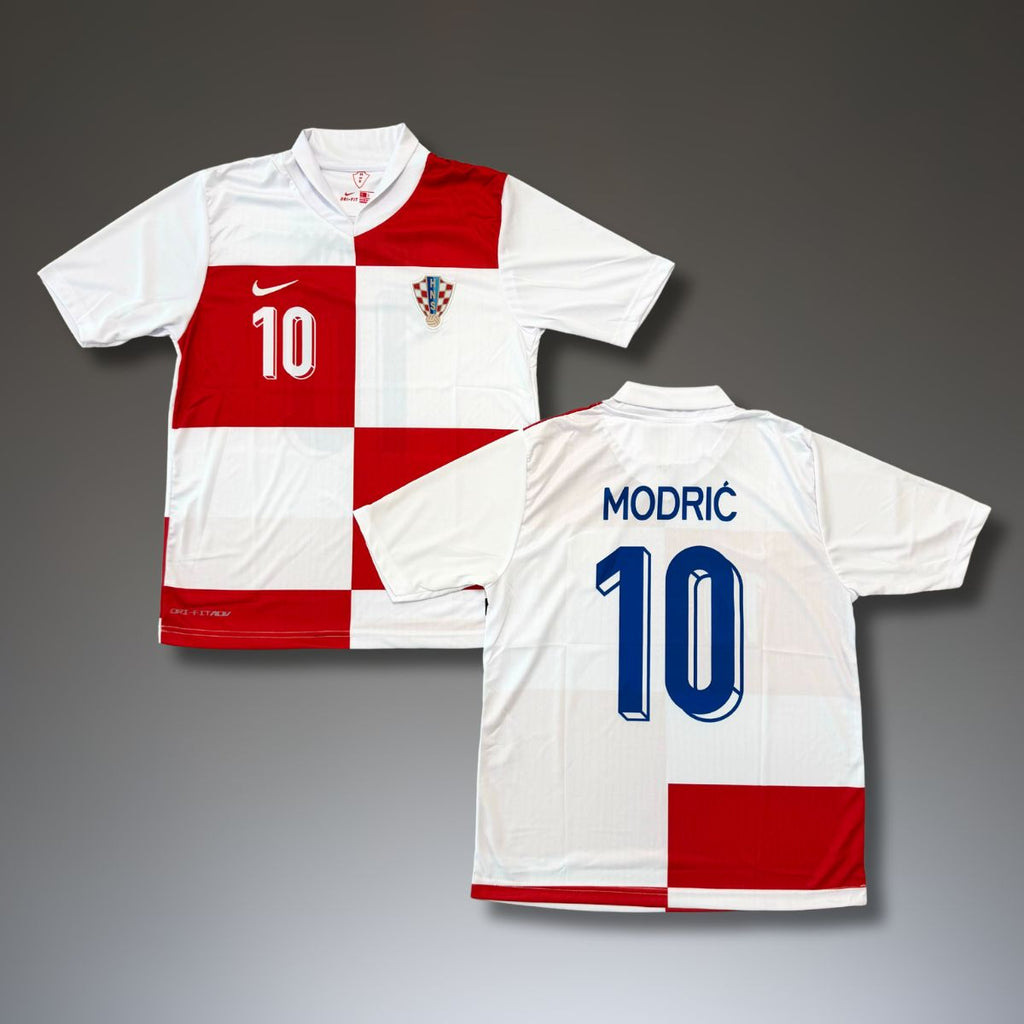 Tricou de fotbal, bărbați, Croaţia, Modrić. EURO 2024