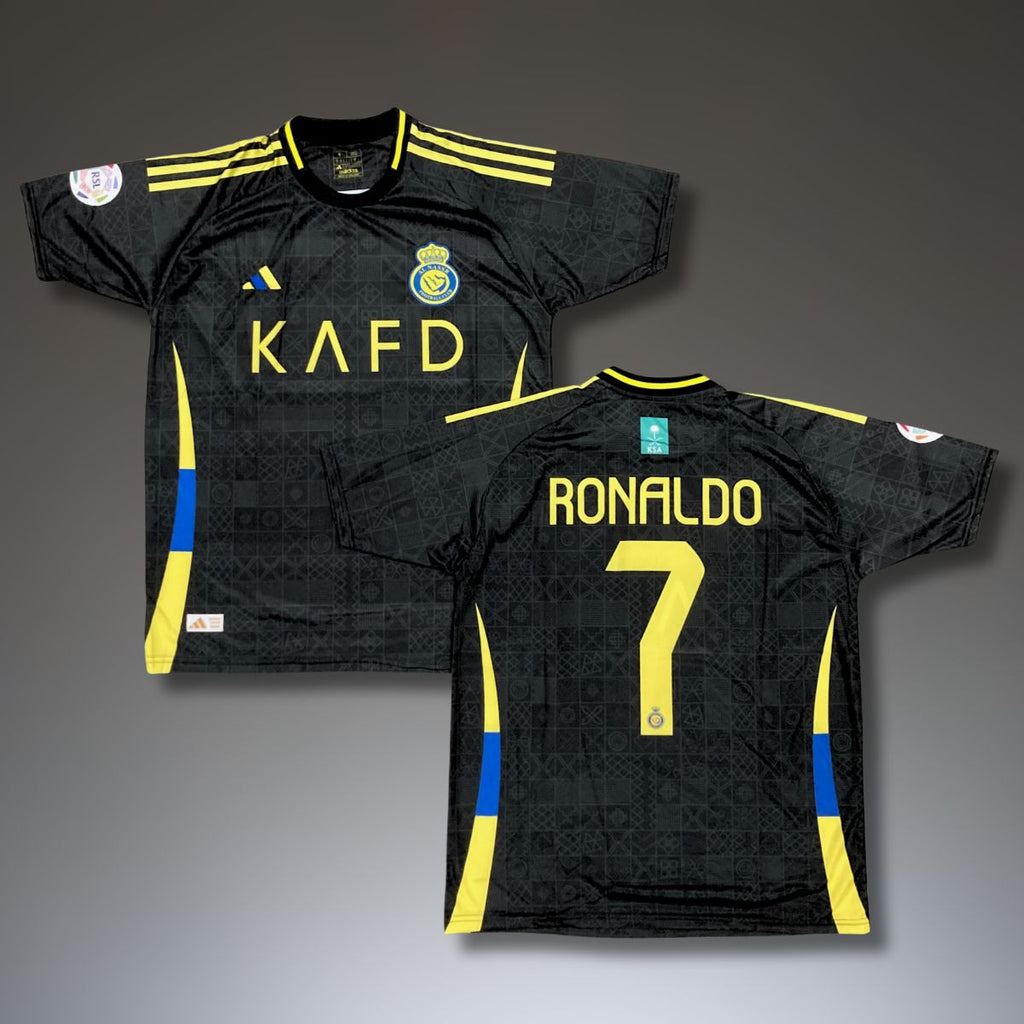 Tricou de fotbal rezerva, bărbați, Al-Nassr, Adidas, Ronaldo. Proiect 24/25