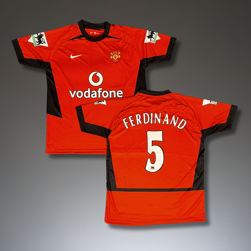 Tricou de fotbal, bărbați, Manchester United, Ferdinand. Clasic 2002