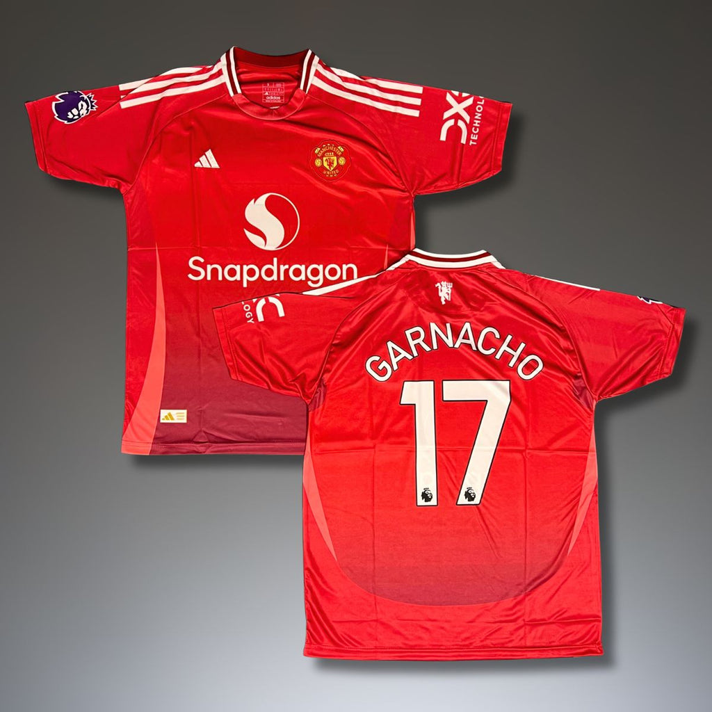 Tricou de fotbal bărbați, Manchester United, Garnacho. 24/25