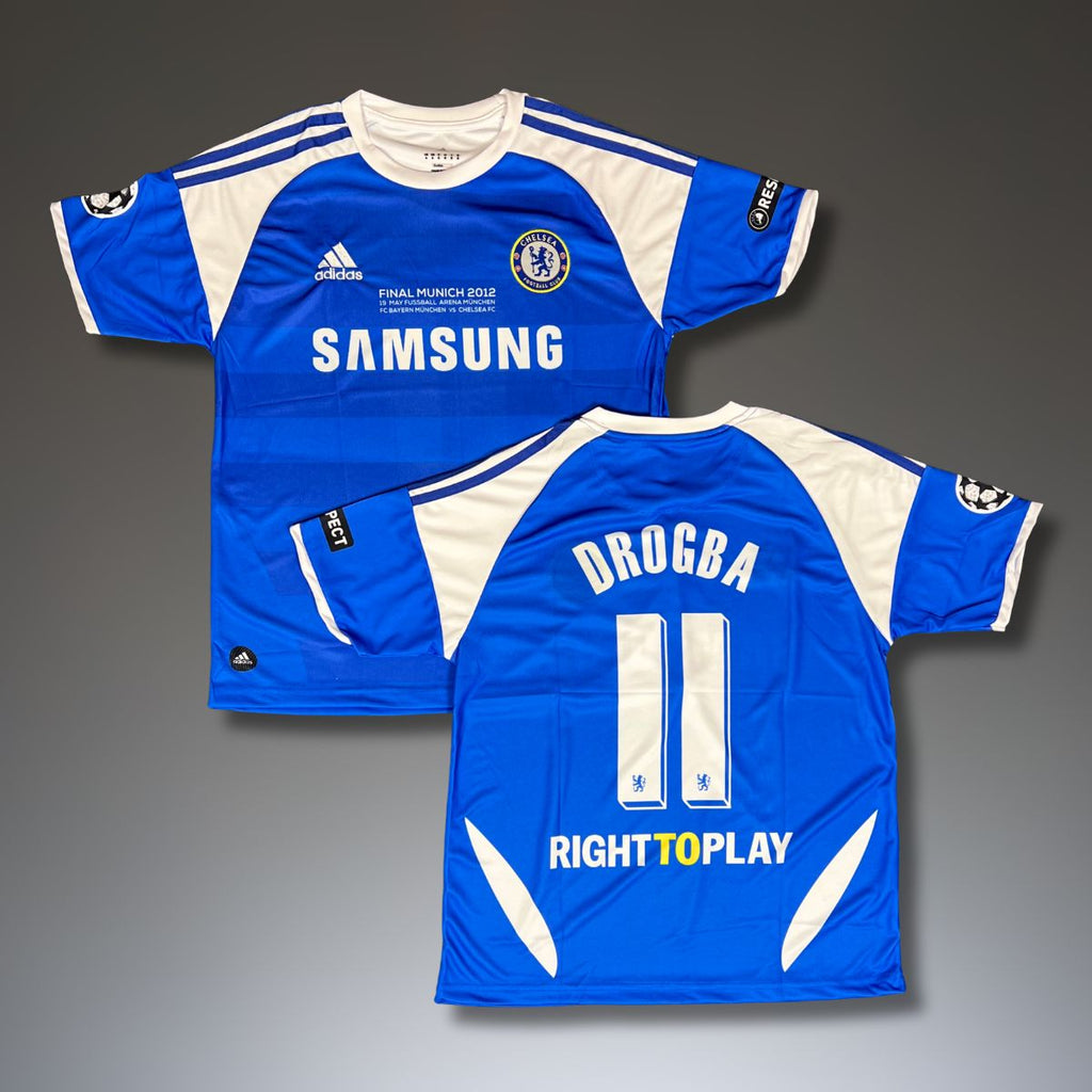 Tricou de fotbal bărbați, Chelsea, Drogba. Finala CL 2012