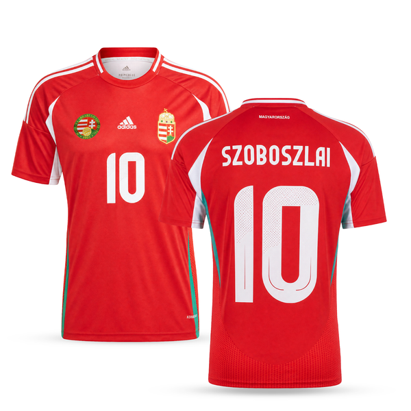 Tricou de fotbal pentru bărbați, Ungaria, Szoboszlai. Euro 2024