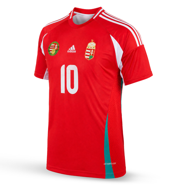 Tricou de fotbal pentru bărbați, Ungaria, Szoboszlai. Euro 2024