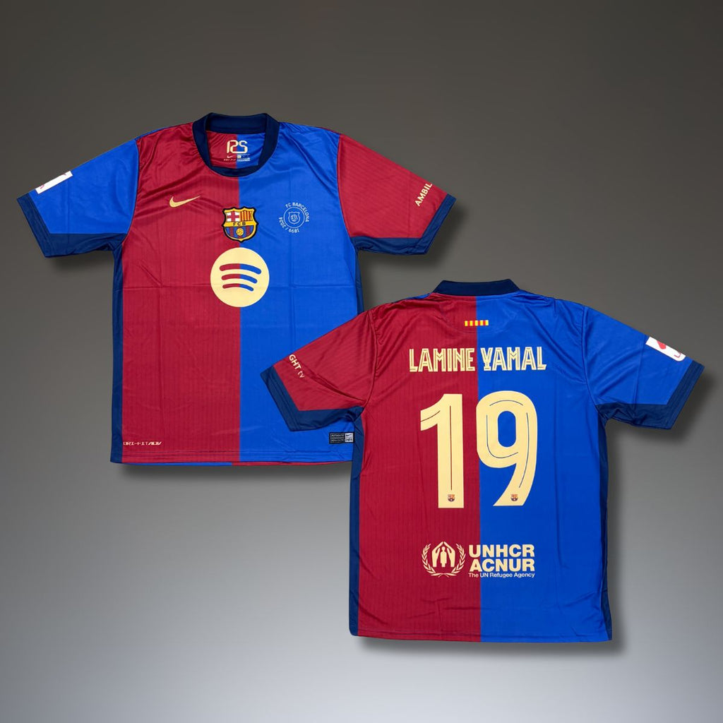 Tricou de fotbal pentru bărbați, Barcelona, Yamal. 24/25