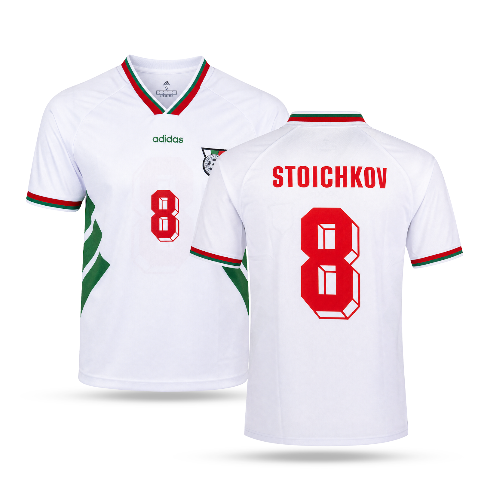 Tricou de fotbal pentru bărbați, Bulgaria, Stoichkov. Cupa Mondială 1994