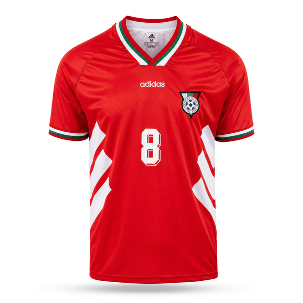 Tricou de fotbal de rezervă pentru bărbați, Bulgaria, Stoichkov. Cupa Mondială 1994