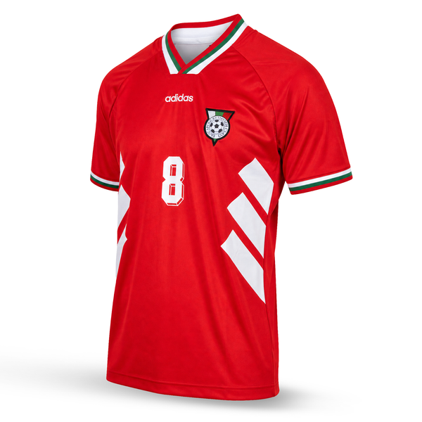 Tricou de fotbal de rezervă pentru bărbați, Bulgaria, Stoichkov. Cupa Mondială 1994
