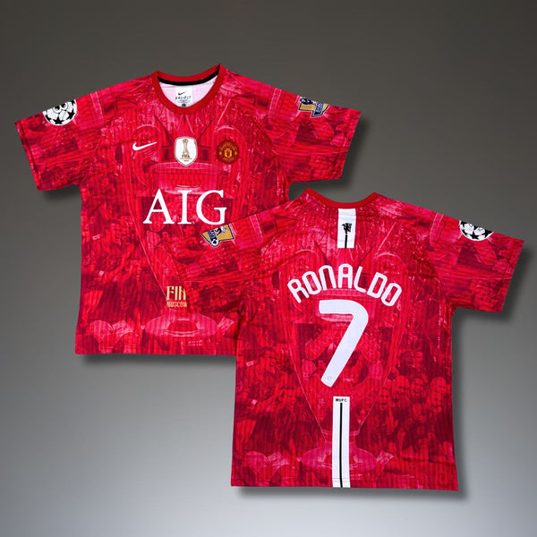 Tricou de fotbal pentru bărbați Manchester United, Ronaldo. Ediție specială SL Final 2008