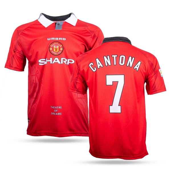 Tricou de fotbal pentru bărbați Manchester United, Cantona. Clasic 96/97