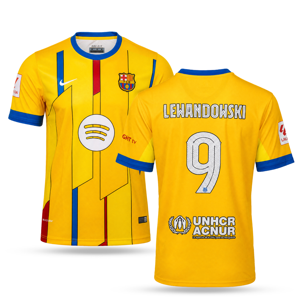 Tricou de fotbal pentru bărbați Barcelona, Lewandowski. Ediție specială 2025