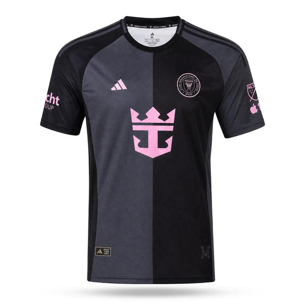 Tricou de fotbal pentru bărbați Inter Miami rezervă, Messi. 25/26