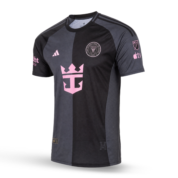Tricou de fotbal pentru bărbați Inter Miami rezervă, Messi. 25/26