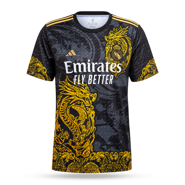 Tricou de fotbal pentru bărbați Real Madrid, Ronaldo. Dragon negru ediție 2025