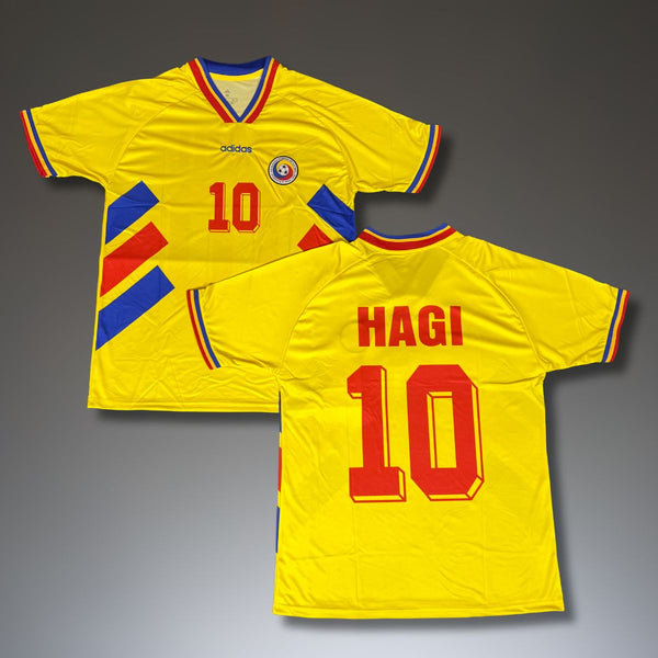 Tricou de fotbal pentru bărbați România, Hagi. Cupa Mondială SUA 1994