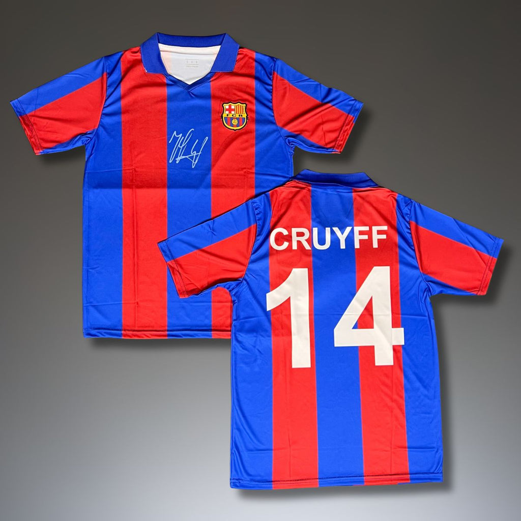 Tricou de fotbal pentru bărbați Barcelona, Cruyff. Clasic