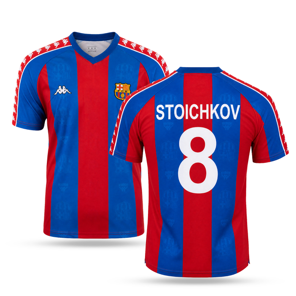 Tricou de fotbal pentru bărbați Barcelona, Stoichkov. Clasic 93/94