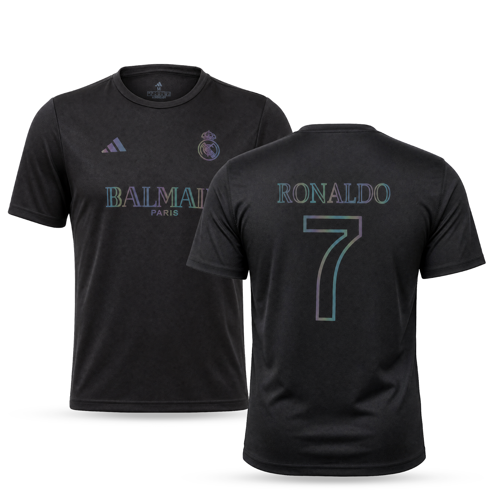 Tricou de fotbal pentru bărbați Real Madrid, Ronaldo. Ediție BM