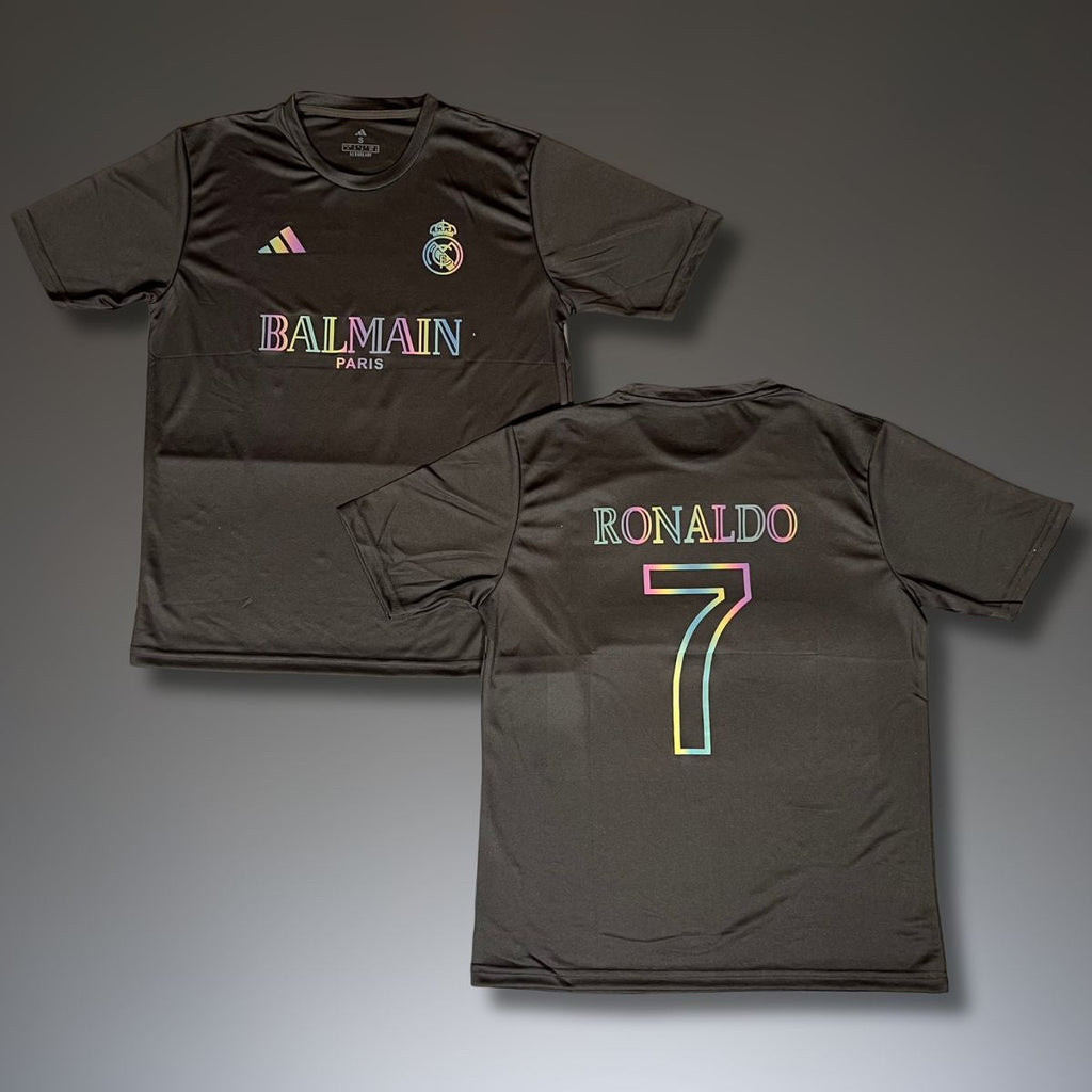 Tricou de fotbal pentru bărbați Real Madrid, Ronaldo. Ediție Balmain
